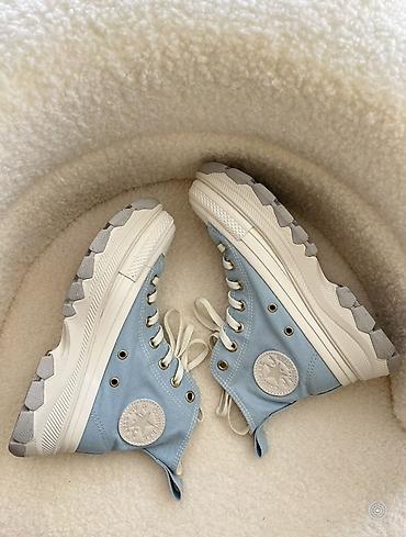 converse кеды мужские: Кроссовки, 37, Converse, Новый, цвет - Голубой — 1