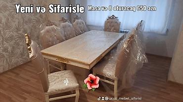masalar ve stullar: Masa stull desti — 1
