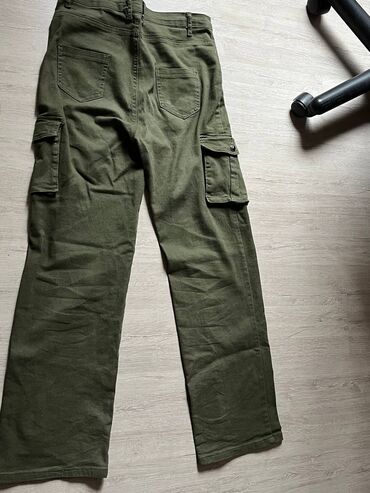 зеленые джинсы женские: Карго