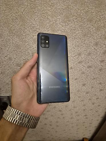 Samsung Galaxy A51, 64 GB, rəng - Göy, Barmaq izi, İki sim kartlı lalafo.az -da Samsung Galaxy A51, 64 GB, rəng - Göy, Barmaq izi, İki sim kartlı