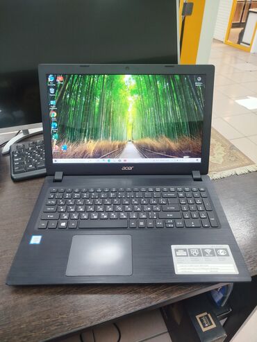 acer i3: Ноутбук, Acer, 8 ГБ ОЗУ, Intel Core i3, 15.6 ", Для несложных задач, память SSD