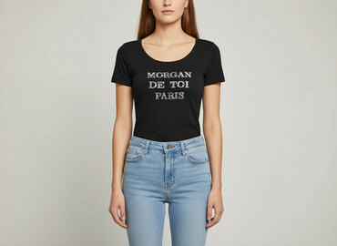 morgan t shirty: Morgan, T-shirt damski, rozmiar S