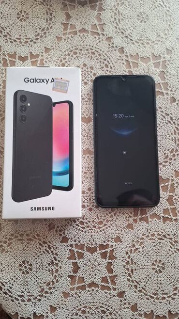 Samsung: Samsung Galaxy A24 4G, 128 GB, rəng - Qara