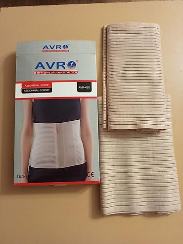 Bandajlar, korsetlər, korrektorlar: AVRO Orthopedic Products – Qarın Korse­si (Abdominal Corset) AVR-420 — 1