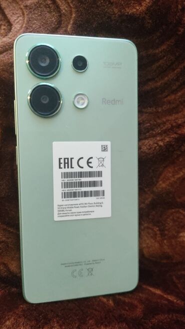 telefon aksesuarları ucuz: Xiaomi Redmi Note 13, 256 GB, rəng - Bənövşəyi, 
 Barmaq izi, İki sim kartlı