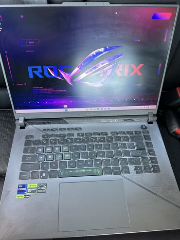 компьютерные: Ноутбук, Asus, 16 ГБ ОЭТ, Intel Core i9, 16 ", Колдонулган, Жумуш, окуу үчүн, эс тутум SSD