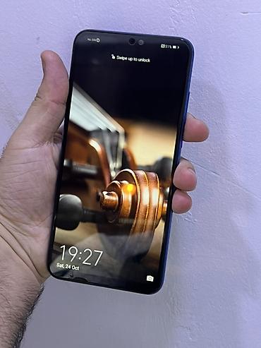 iphone xs maz: Honor 8X, 64 GB, rəng - Mavi, Barmaq izi — 2