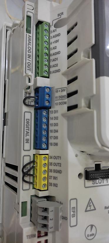 motor atv: ABB ACS580-01-018A-4 frekans çeviricisi (VFD) 7.5 Kw Texniki — 5