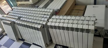 tap az radiatorlar: İşlənmiş Seksiyalı Radiator Alüminium, Kredit yoxdur