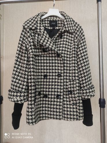 шерстяное пальто: Пальто, Осень-весна, Короткая модель, M (EU 38)