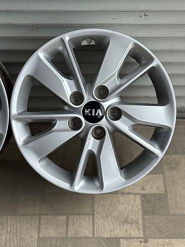 Транспорт: Литые Диски R 16 Kia, Комплект, отверстий - 5, Б/у — 7