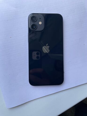 Apple iPhone: IPhone 12 mini, Б/у, 256 ГБ, Синий, Чехол, 98 %