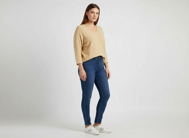 sweter z odkrytymi ramionami zara: Sweter damski, rozmiar XL