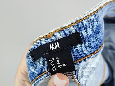 spodenki jeansowe pull: H&M, Jeansy damskie, rozmiar M — 4
