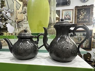 İncəsənət və kolleksiyalar: Antik dekorativ kolleksiya dəsti Hər biri 70-100 arası - Miniatür çay — 5