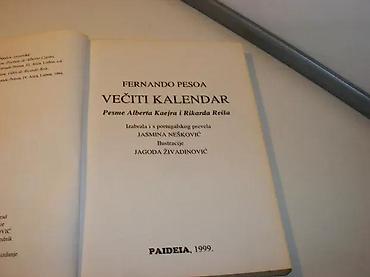 second hand: Večiti kalendar Fernando PesoaAutor: Fernando PESOAIzdavač: Paideia - — 3