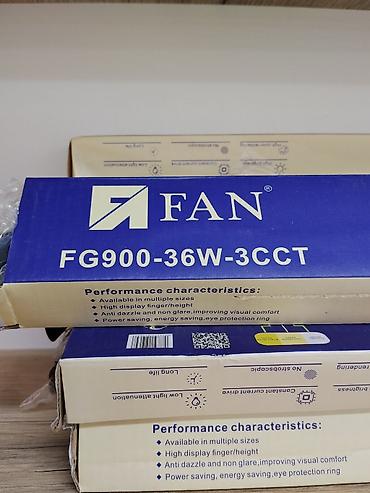 led par: Линейный светильник FAN FG900-36W-3CCT Описание: - Светодиодный — 2