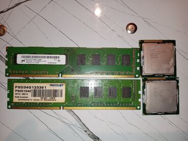 Modemlər və şəbəkə avadanlıqları: 2 eded 4Gb ram 2 eded pracesor inter core3 tam islekdirler hamisi
