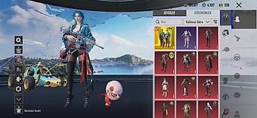 neciye sata bilerem: PUBG Mobile hesabı Destansı Göstəriş Xüsusiyyətlər: - Silah — 4