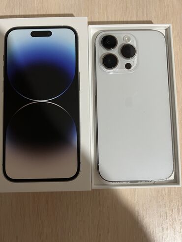 телефон поко м6 про: IPhone 14 Pro, Колдонулган, 256 ГБ, White Titanium, Куту, 85 %