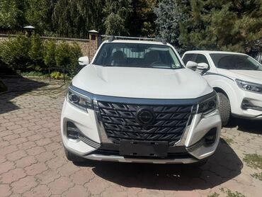 полик 5 д: Nissan Navara 4x4, 2022 пикап, белый цвет. Кузов и внешние