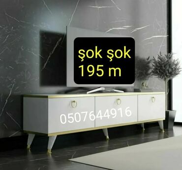 Sifarişlə TV stendlər: Siyirməli, Polkalı, Mat laminat, Azərbaycan, Zəmanətli, Kredit yoxdur — 19