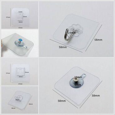 Картины: Крючок многоразовый, волшебный для подвешивания картин без — 3