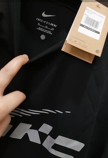 tech flecee: Мужская футболка, L, XL, 2XL, Nike, Новый, цвет - Черный, Самовывоз — 4