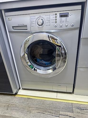 95: Paltaryuyan maşın LG, 5 kq, İşlənmiş, Avtomat, Qurutmasız, Kredit yoxdur, Ünvandan götürmə — 5