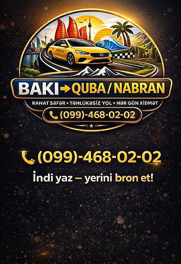 bakı quba: Minik avtomobili, Bakı - Quba, 7 Oturacaq — 2