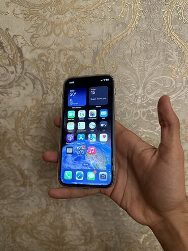 Apple iPhone: IPhone 12, 64 GB, Mavi, Face ID, Zəmanət, Simsiz şarj