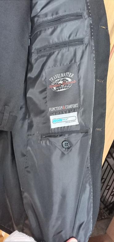 armani exchange kacket: .uško crno odelo veličine 54 novo poklon (veliko mi ) — 3