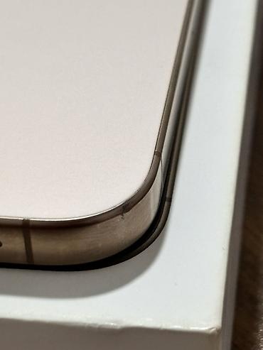 iphone satis: IPhone 16 Pro, 128 GB, Desert Titanium — 1