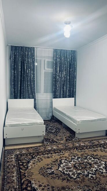 комната с подселением в бишкеке: 2 бөлмө, Риелтор, Чогуу жашоосу жок, Толугу менен эмереги бар