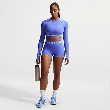 Helanke, biciklistički šortsevi: NIKE PRO Women's Biker Shorts Blue vel. M NOVO
IQ — 1