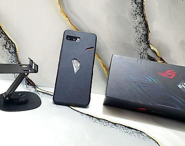 mod: Asus ROG Phone, Б/у, 128 ГБ, цвет - Черный, 1 SIM, 2 SIM — 4