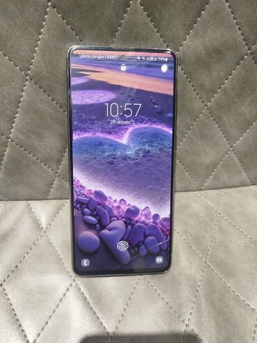 samsung s8 plus: Samsung Note 10 Lite, rəng - Qara, Sensor, Barmaq izi, Simsiz şarj