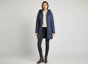 kurtka puchowa marks and spencer: Monnari, Płaszcz damski, rozmiar S
