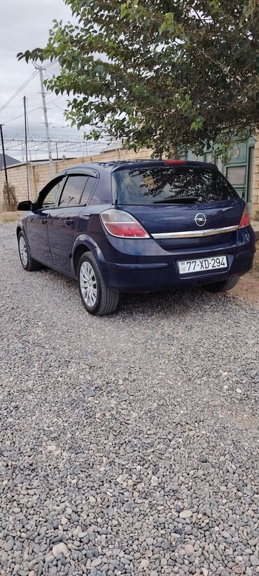 Opel: Opel Astra H (5 qapılı hetçbek) - Kuzov: 5 qapılı hetçbek, tünd mavi — 13
