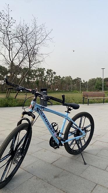 Velosipedlər: Crosser dağ/şosse tipli velosiped - Rəng: açıq mavi (mavi qara — 3