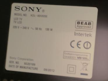 tv mini: İşlənmiş Televizor Sony LCD 49" FHD (1920x1080) — 2