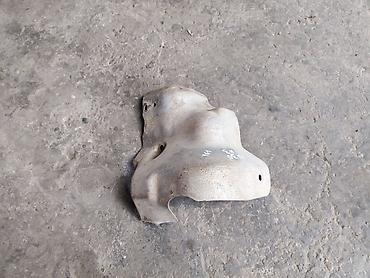 down pipe: Nissan Patrol Y61 ZD30 защита тепловая, Ниссан защитка 3.0 дизель СМ — 1