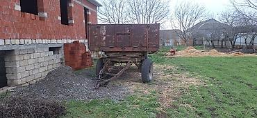 başak traktor: Kənd təsərrüfatı üçün qoşqu (iki oxlu) - Metal karkaslı, hündür — 5