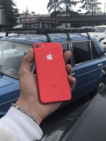 iphone 7 red: IPhone 7, 128 ГБ, Красный, Отпечаток пальца