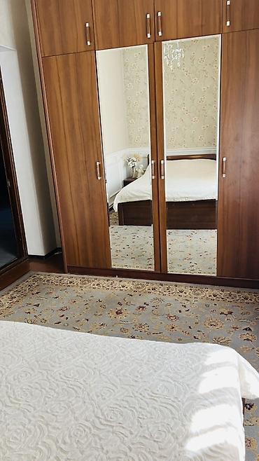 Уктоочу бөлмө гарнитурлары: Уктоочу бөлмө гарнитуру, Колдонулган, Эки кишилик керебет, МДФ, түсү - Күрөң — 4