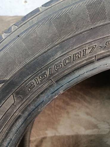 Шины: Шины 215 / 60 / R 17, Лето, Б/у, 1 шт, Легковые, Япония, Dunlop — 3