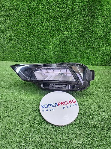 dn8: Комплект передних фар Hyundai Б/у, Оригинал — 1