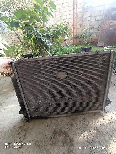 tokla radiator: W210 radiyatoru buraxan yeri yoxdu — 8