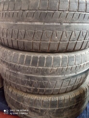 диска на прадо: Шины 215 / 55 / R 17, Зима, Б/у, Легковые, Япония, Bridgestone