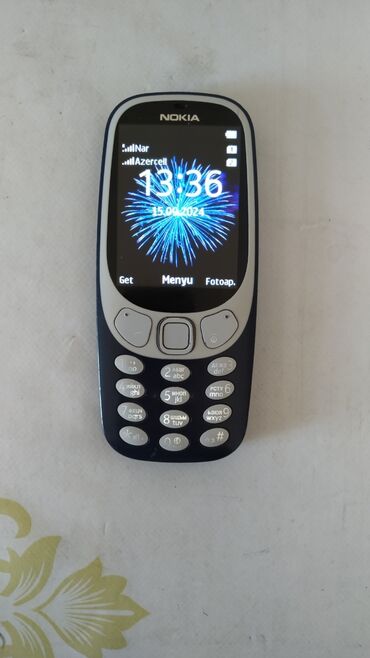 nokia 8600 satilir: Nokia 3310, < 2 GB Memory Capacity, rəng - Göy, Düyməli, İki sim kartlı, Zəmanət